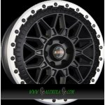 FONDMETAL BLUSTER 8x18 6x120 ET48 matt black machined Lip | Zboží Auto