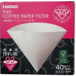 Hario V60-03 VCF-03-40W 40 ks