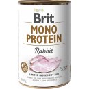 Konzerva pro psy Brit Mono Protein Rabbit 400 g