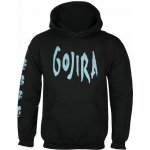 mikina s kapucí ROCK OFF Gojira Fortitude Faces BL černá – Zboží Dáma