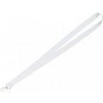 Šňůrka na krk Popruh bílá – Hledejceny.cz