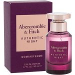 Abercrombie & Fitch Authentic Night parfémovaná voda dámská 50 ml – Hledejceny.cz