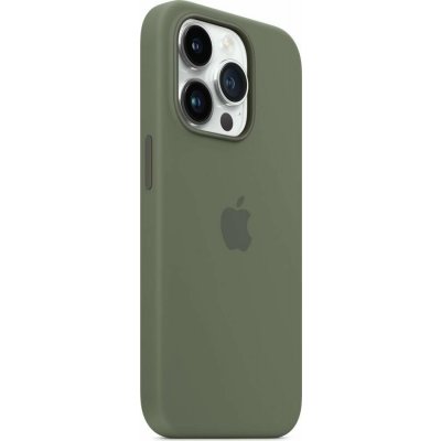 Apple Silikonové s MagSafe iPhone 14 Pro, olivová MQUH3ZM/A