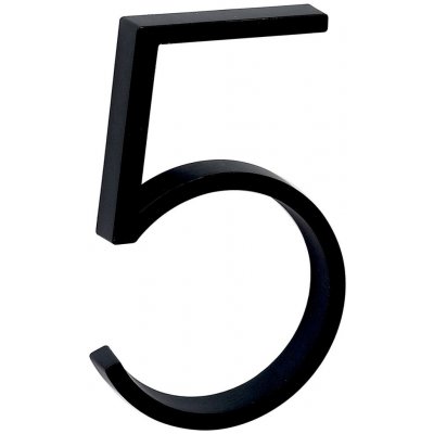 Richter RN.125V.5.CE číslo "5" černé Černá – Zboží Mobilmania