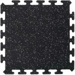 Multy Home Fitness Tile Gumová dlaždice 50 × 50 cm, černá – Hledejceny.cz