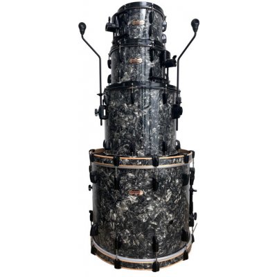 Pearl MRV924XEP/B417 Masters Maple Reserve Pewter Abalone/Black HW – Zboží Mobilmania