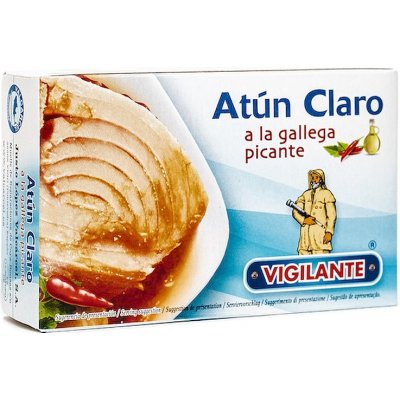 Vigilante Tuňák žlutoploutvý Atún Claro v Galicijské omáčce 115 g – Sleviste.cz
