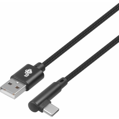 TB Touch AKTBXKUCSBA15KB USB-USB-C úhlový, 1,5m, černý – Sleviste.cz