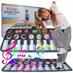 MalPlay Podložka na tancování interaktivní hudební 148 x 60 cm vícebarevná – Zboží Živě