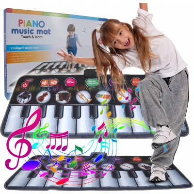 MalPlay Podložka na tancování interaktivní hudební 148 x 60 cm vícebarevná – Zboží Živě
