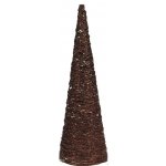 Mat Dekorace PYRAMIDA 40cm RATAN 20LED HN – Hledejceny.cz