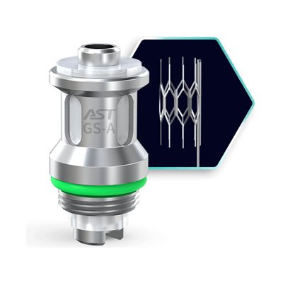 iSmoka Eleaf GS-A žhavicí hlava 0,8ohm nerez 1ks – Zboží Mobilmania