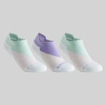 ARTENGO Dětské nízké tenisové ponožky RS160 modré, bílé, růžové 3 páry – Zboží Mobilmania