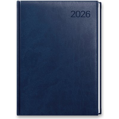 Baloušek Vivella A4 týdenní 2026 modrý – Zboží Dáma
