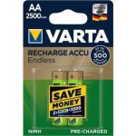 Varta Endless AA 2500 mAh 2ks 56686101402 – Zboží Živě