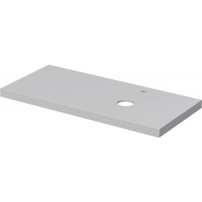 Intedoor deska pod umyvadlo 110,5 x 50,2 x 5,4 cm šedá LAN DESK VER 110 P A5866 – Zboží Mobilmania