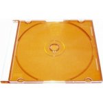 Obal 1CD slim oranžový 5,2mm – Zboží Živě