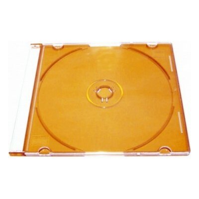 Obal 1CD slim oranžový 5,2mm – Zboží Živě