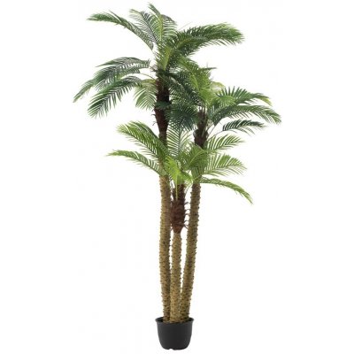 Okrasná trojitá palma v květináči Palm - Ø180*300cm – Zboží Mobilmania