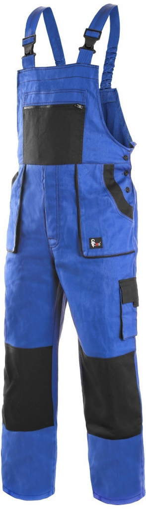 Canis CXS LUXY ROBIN monterkové kalhoty s laclem modro-černé