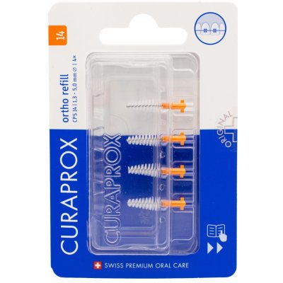 Curaprox CPS 14 Regular Mezizubní kartáčky refill v blistru 4 ks – Zboží Dáma