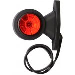 ADIMA Svítilna obrysová LED červeno-čirá na pryžovém rameni, tykadlo krátké - 0,5 m kabel 12/24V – Hledejceny.cz
