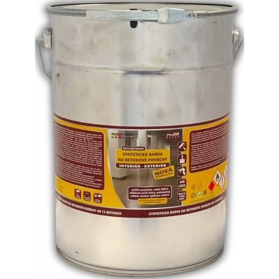 Betonax KH 13 syntetická barva na beton 4 l žlutá chromová střední – Sleviste.cz