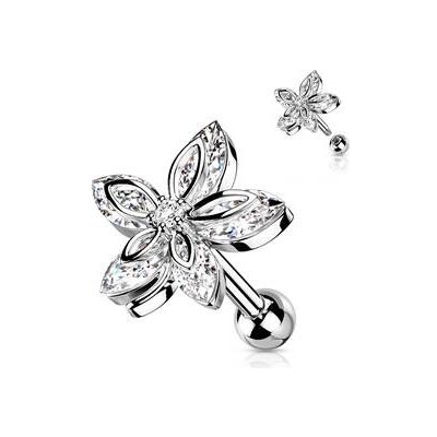 Šperky4U cartilage piercing do ucha CP1086-ST – Zboží Dáma