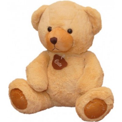 Teddies Medvěd sedící béžový 40 cm