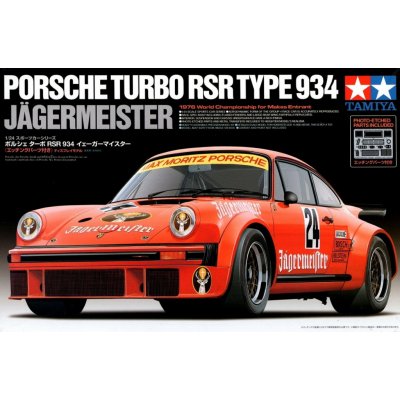 Tamiya Porsche Turbo RSR Type 934 Jägermeister 24328 1:24 – Zboží Mobilmania