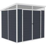 Rojaplast Toya B 238 x 191 x 215cm šedý – Zboží Mobilmania