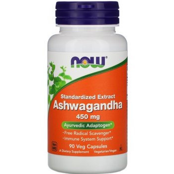 Now Foods Ashwagandha 450 mg 90 kapslí