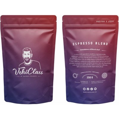 VehiClass Espresso Blend zrnková 250 g – Hledejceny.cz