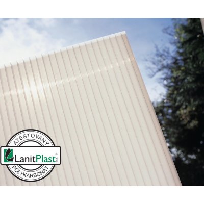 Lanit Plast Polykarbonát komůrkový 6 mm 1050 x 2000 mm opál 1 ks – Zboží Mobilmania