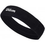 Wilson U Terry Logo Headband Černá Bílá – Zboží Mobilmania
