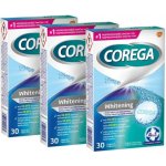 Corega Whitening tabs 3x 30 ks – Zboží Dáma