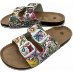 Sport dámské korkové pantofle bílé – Zboží Mobilmania