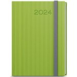 David Vigo BDD23-5-24 A5 denní 2024 zelený 14,3cmx20,5cm – Hledejceny.cz