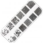 Starnails Perly na nehty Dark Silver, 6 velikostí – Hledejceny.cz