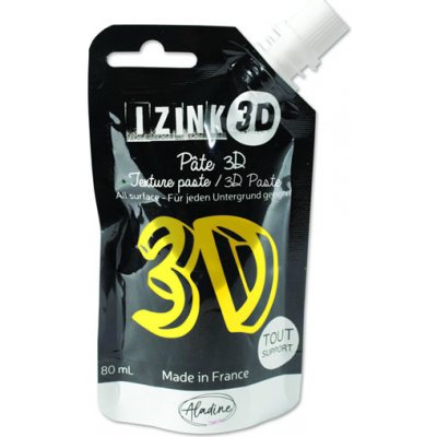 IZINK Reliéfní pasta 3D mimosa, žlutá 80 ml – Zboží Mobilmania