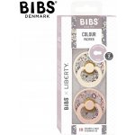 Bibs x Liberty Colour kaučuk dudlík kulatý 2ks ivory blush – Zbozi.Blesk.cz