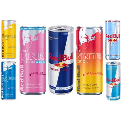 RedBull Red Bull Mix Pack 7 x 250 ml – Zboží Dáma