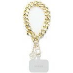 Guess Wrist Chain 4G Charm Strap Gold – Zboží Živě