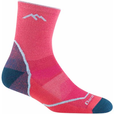 KIDS LIGHT HIKER MICRO CREW LIGHTWEIGHT WITH CUSHION raspberry – Hledejceny.cz