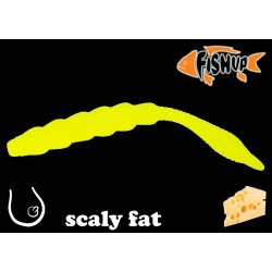 FishUp Scaly Fat 3,2" #111 hot chartreuse