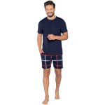 Italian Fashion Horton pánské pyžamo krátké tm.modré – Zbozi.Blesk.cz