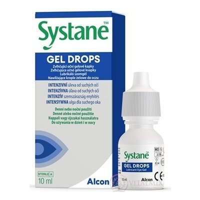 Novartis Systane GEL DROPS kapky oční gelové 10 ml – Zboží Dáma