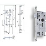 Hobes K 103 BB 72/60 mm P/L – Zboží Mobilmania