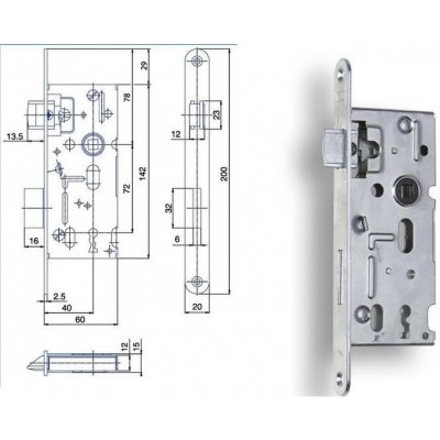 Hobes K 103 BB 72/60 mm P/L – Zbozi.Blesk.cz