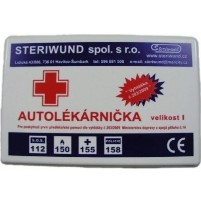 Autolékárnička Steriwund, plastová, 216/2010 – Zboží Mobilmania